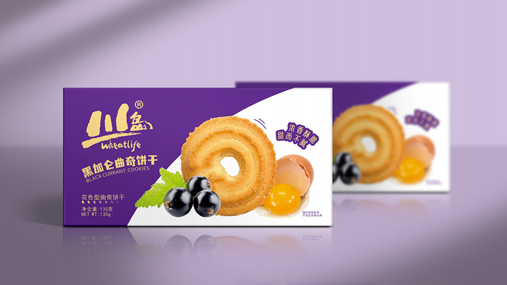川岛饼干包装设计